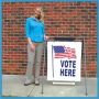 VOTE HERE Wind-Tech II A-Frame Signs