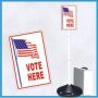 VOTE HERE Weightable Base Sign Sets