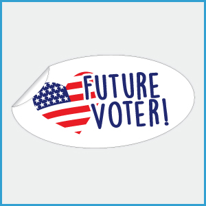 Future Voter Stickers