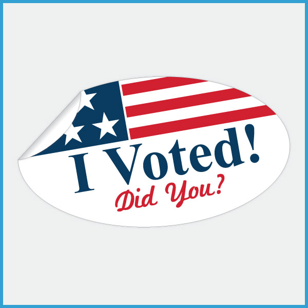 I Voted Did You Stickers Xl Series 2 5 Intab I Voted Did You Stickers Xl Series 2 5 Intab